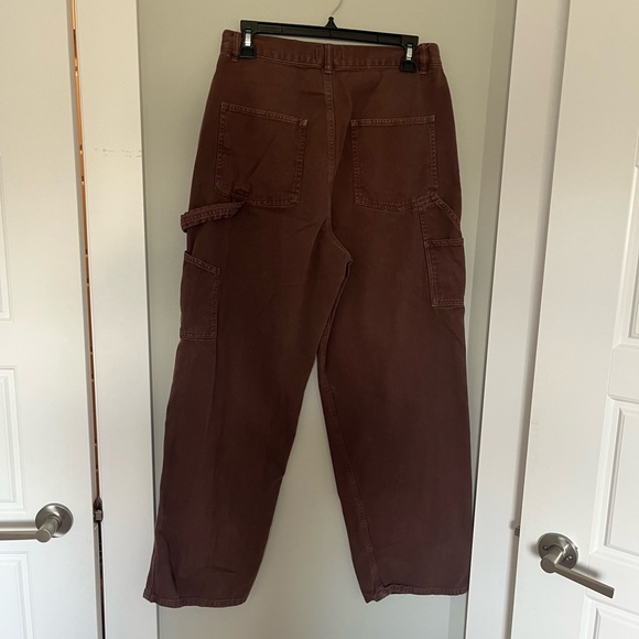 Garage Brown Cargo Jeans Relaxed Fit - Picture 4 of 4